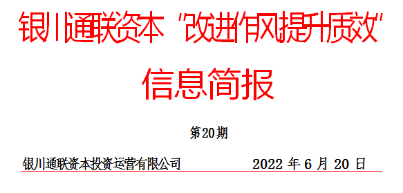 银川通联资本党委迅速传达学习自治区第十三次党代会精神
